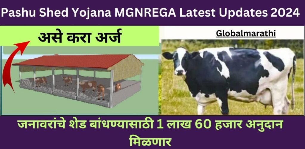 Pashu Shed Yojana MGNREGA Latest Updates 2024